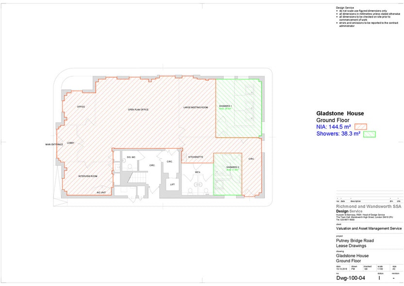 2-3 Adelaide Rd, London for lease - Floor Plan - Image 3 of 3