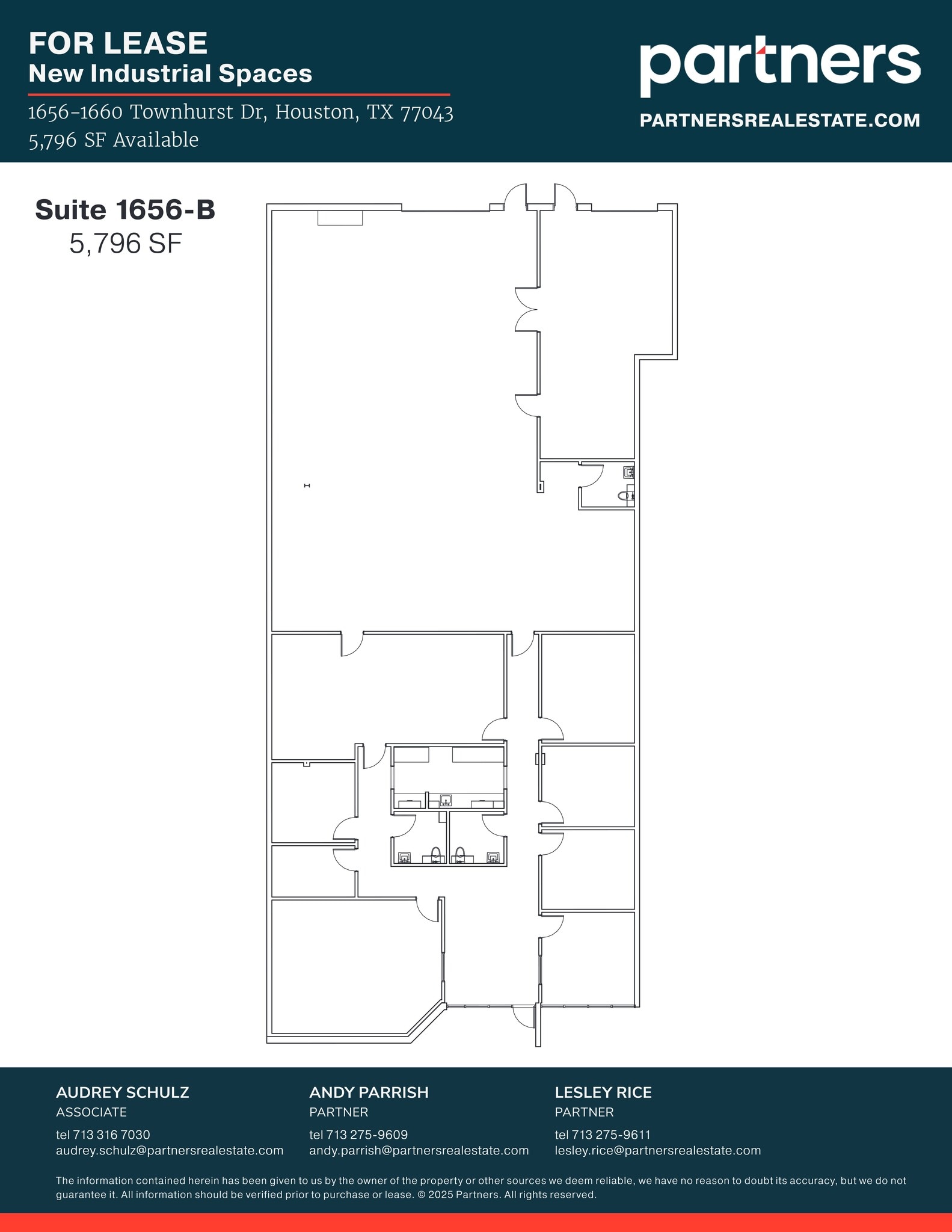 1656-1660 Townhurst Dr, Houston, TX for lease Site Plan- Image 1 of 1