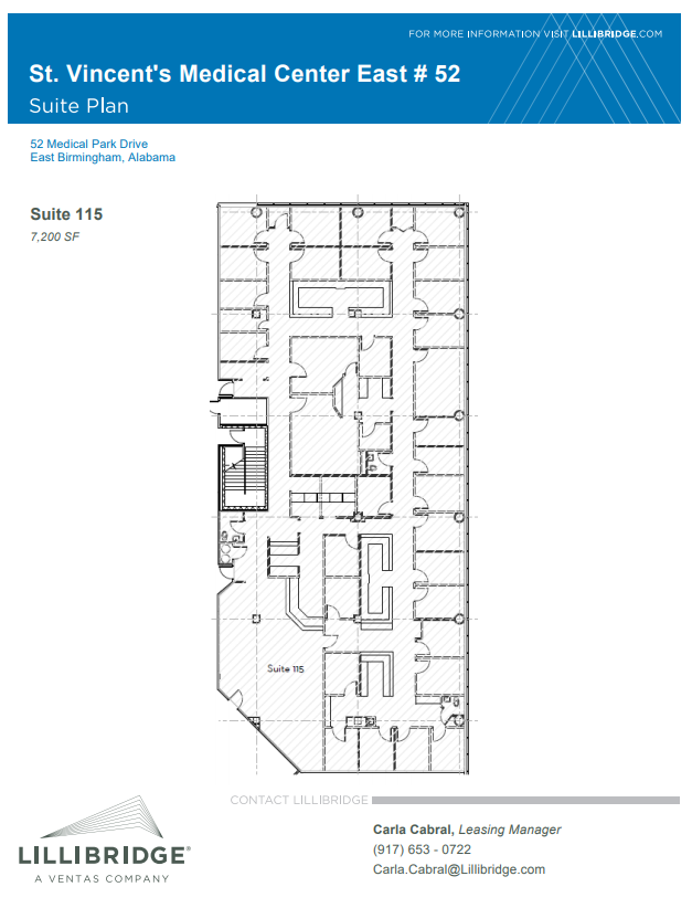 46-52 Medical Park Dr E, Birmingham, AL for lease Floor Plan- Image 1 of 1