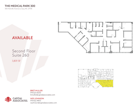 210 Ashville Ave, Cary, NC for lease Floor Plan- Image 1 of 1