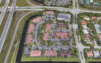 12460-12468 W Atlantic Blvd, Coral Springs, FL - aerial  map view