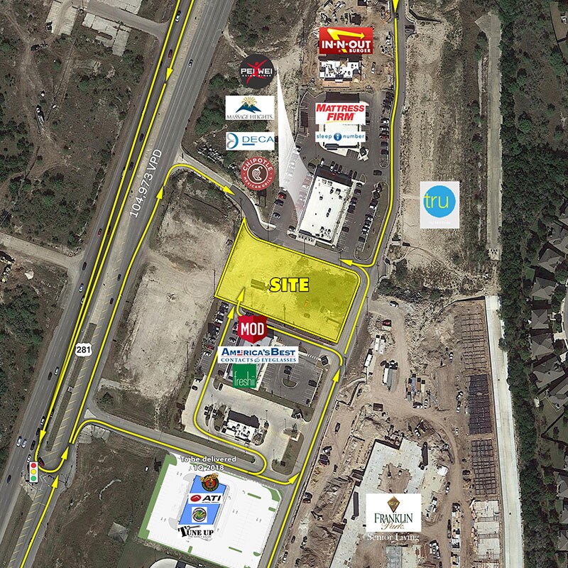 22050 Encino Commons, San Antonio, TX for sale Aerial- Image 1 of 1