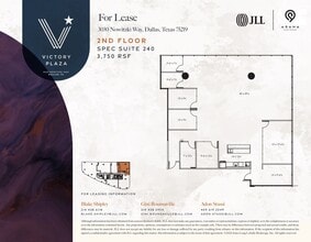 3030 Nowitzki Way, Dallas, TX for lease Floor Plan- Image 1 of 1