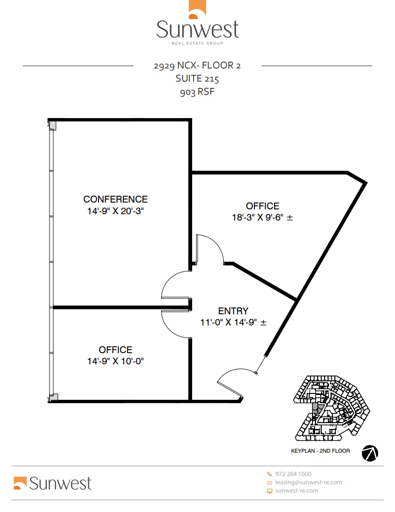 2929 N Central Expy, Richardson, TX for lease Floor Plan- Image 1 of 1