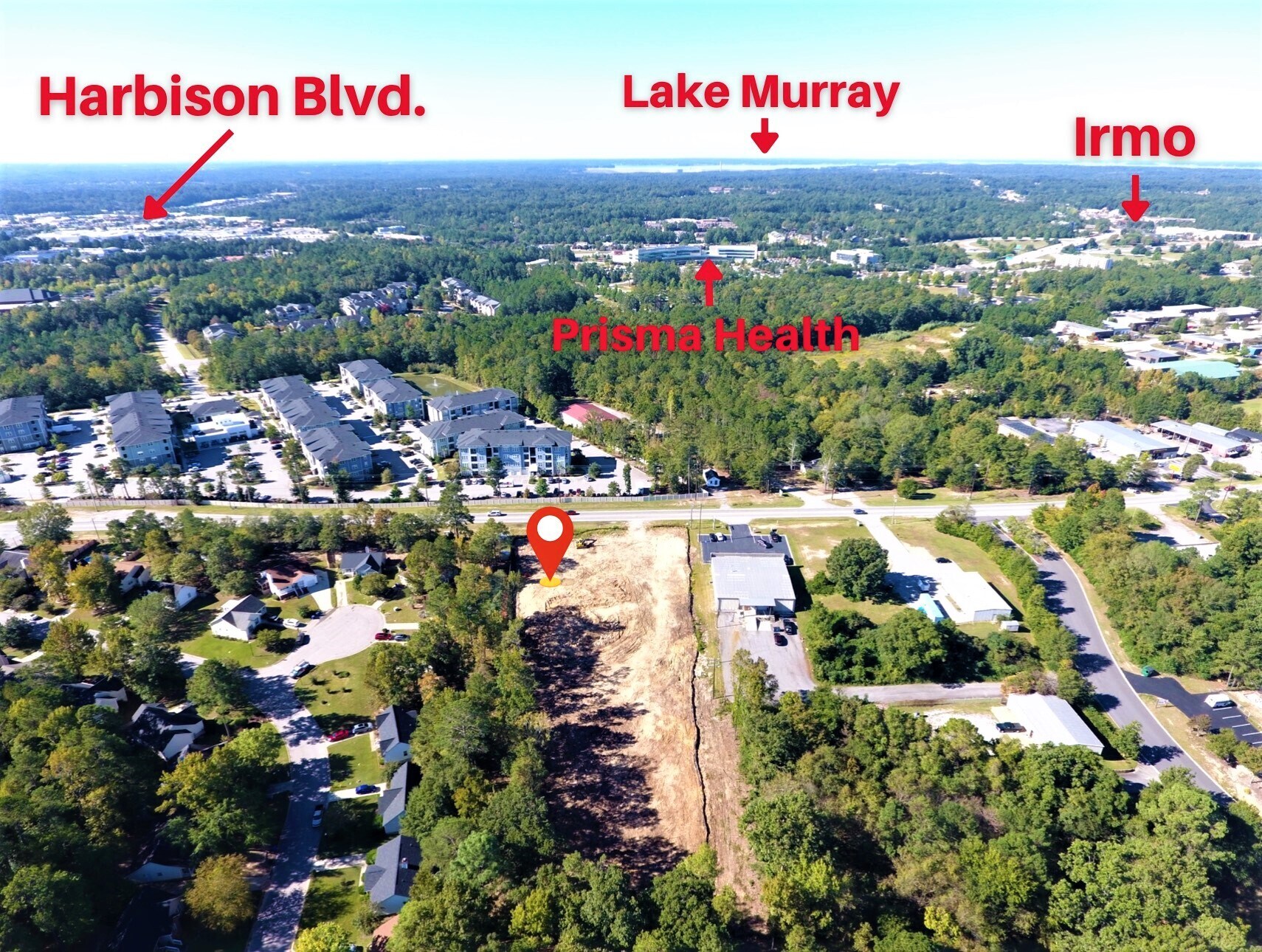 7106 Broad River Rd, Irmo, SC for sale Aerial- Image 1 of 1