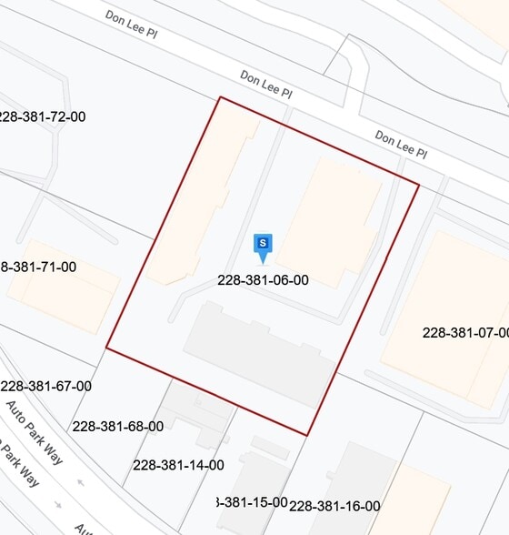 1991 Don Lee Pl, Escondido, CA for lease - Plat Map - Image 2 of 4