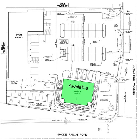 2421 N Rainbow Blvd, Las Vegas, NV for lease - Building Photo - Image 2 of 6