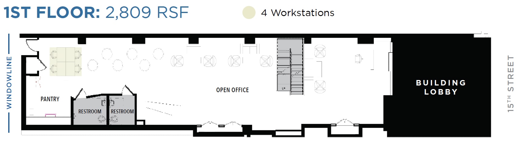 729 15th St NW, Washington, DC for lease Floor Plan- Image 1 of 1