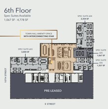 999 E St NW, Washington, DC for lease Floor Plan- Image 1 of 1