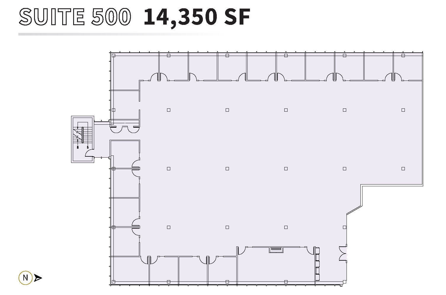 8550 W Bryn Mawr Ave, Chicago, IL for lease Floor Plan- Image 1 of 1