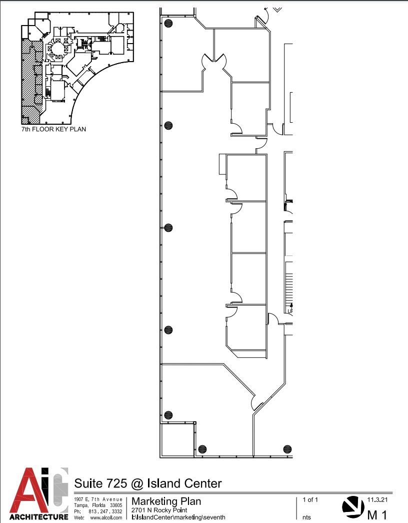 2701 N Rocky Point Dr, Tampa, FL for lease Floor Plan- Image 1 of 1