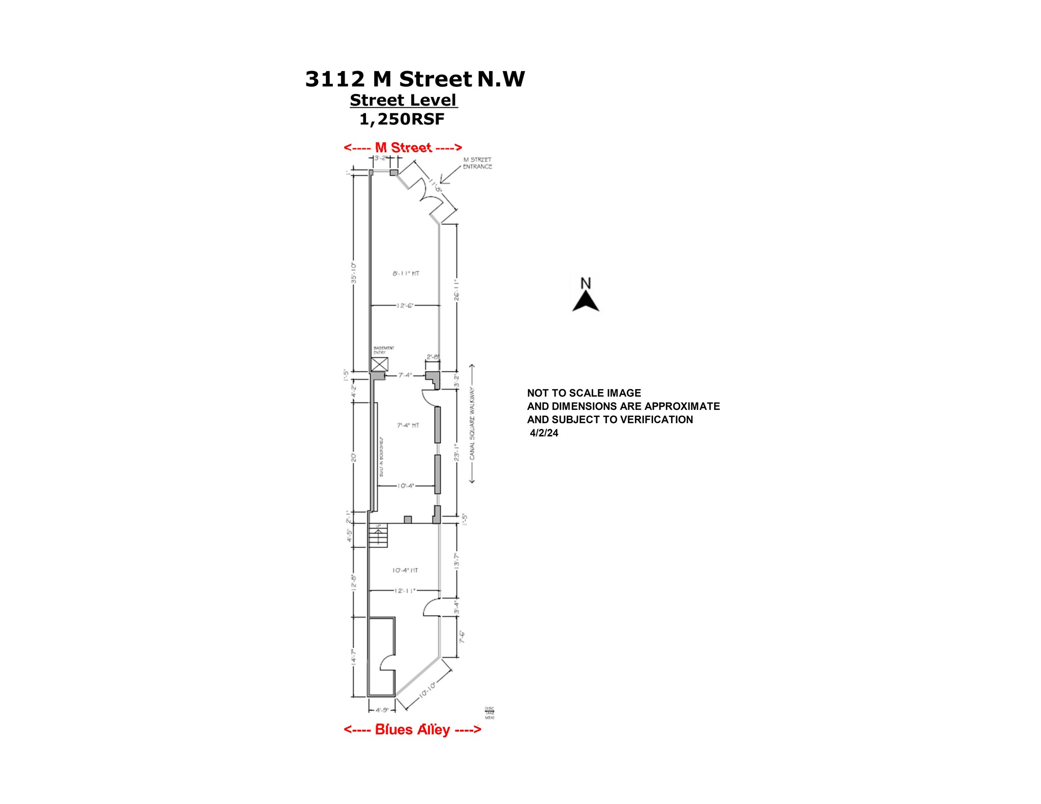 1054-1066 31st St NW, Washington, DC for lease Site Plan- Image 1 of 8