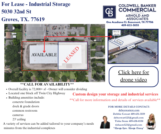 5030 32nd St, Groves, TX for lease - Building Photo - Image 1 of 3