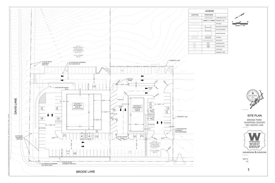 9001 Brodie Ln, Austin, TX for lease - Site Plan - Image 2 of 3