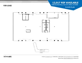 13000 Deerfield Pky, Alpharetta, GA for lease Floor Plan- Image 1 of 1