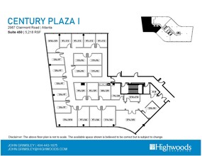 2987 Clairmont Rd NE, Atlanta, GA for lease Floor Plan- Image 1 of 1