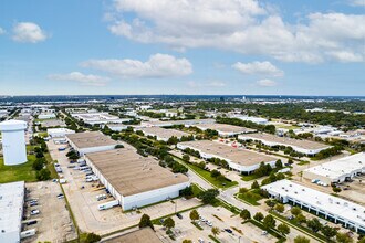 1808 10th St, Plano, TX - AERIAL  map view