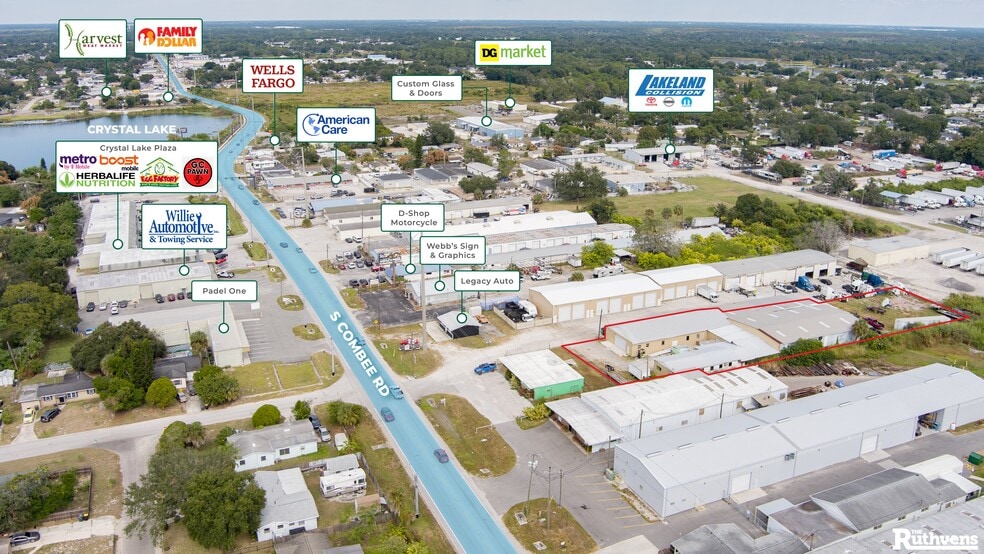 1714 S Combee Rd, Lakeland, FL for lease - Aerial - Image 3 of 15