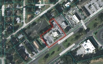 3155 E Silver Springs Blvd, Ocala, FL - AERIAL map view