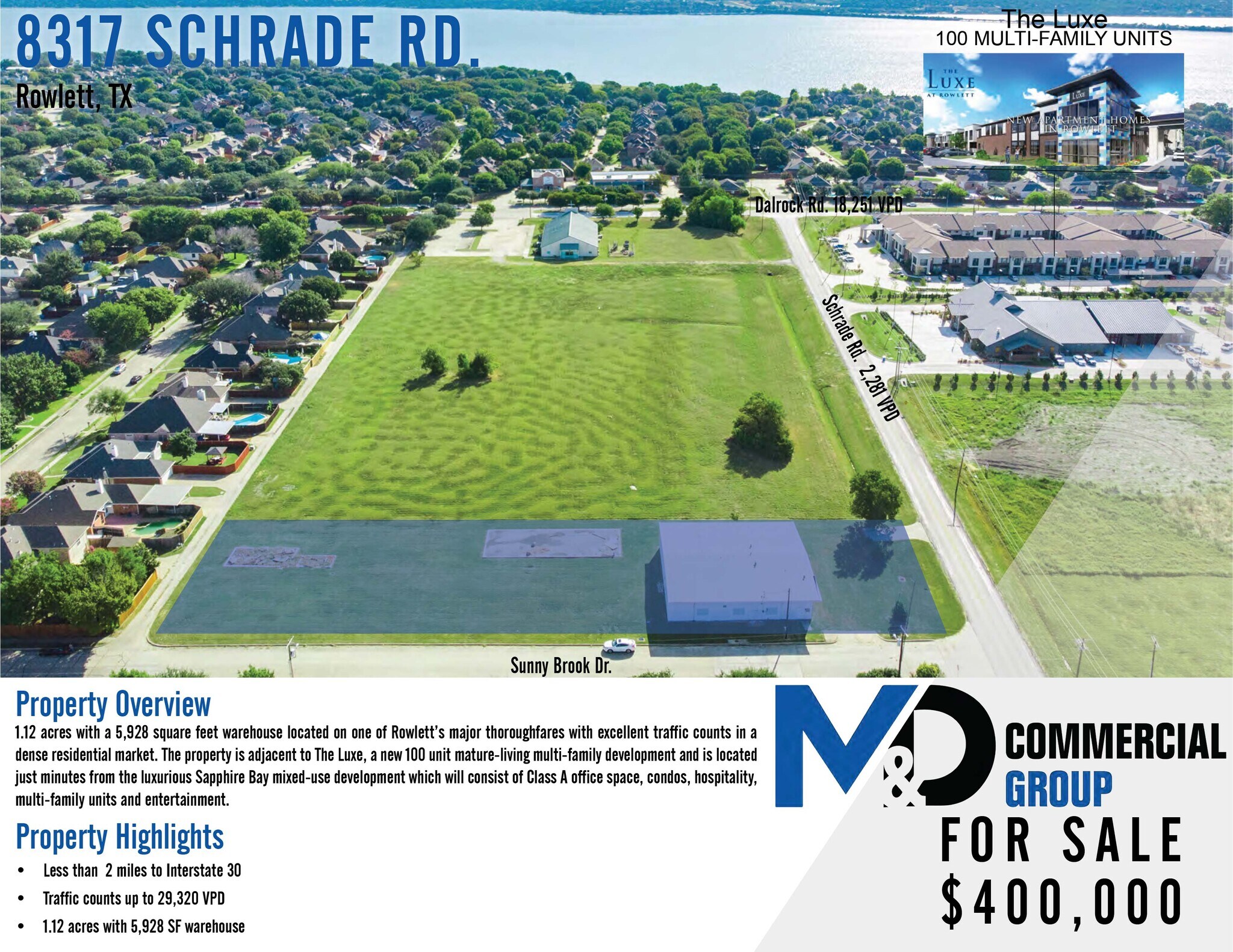 8317 Schrade Rd, Rowlett, TX for sale Building Photo- Image 1 of 1