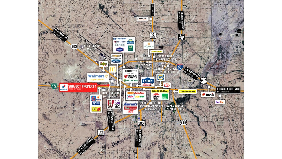 1003 N Sycamore St, Fort Stockton, TX for sale - Building Photo - Image 3 of 4