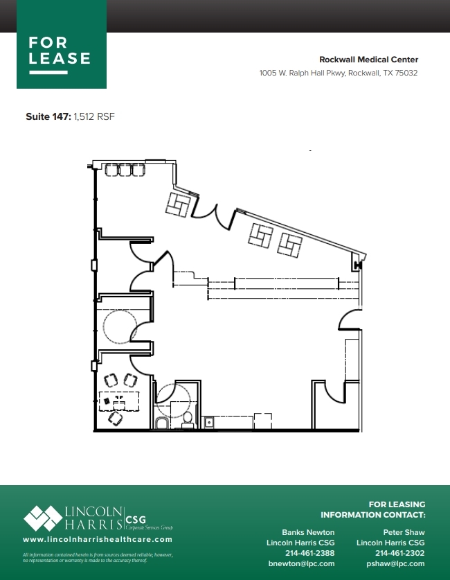 1005 W Ralph Hall Pky, Rockwall, TX for lease Floor Plan- Image 1 of 1