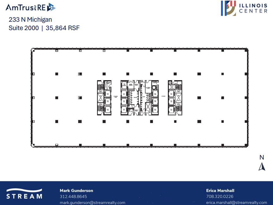 233 N Michigan Ave, Chicago, IL for lease Floor Plan- Image 1 of 1