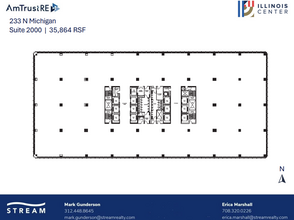 233 N Michigan Ave, Chicago, IL for lease Floor Plan- Image 1 of 1