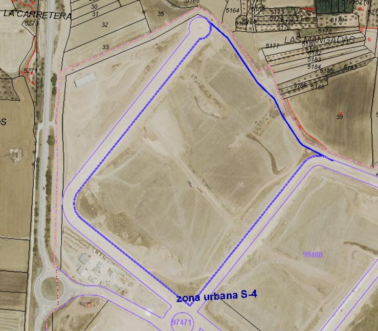 Calle del Sector Urbanizable 1, 4, Tórtola de Henares, Guadalajara for lease Plat Map- Image 1 of 3