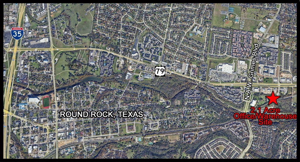 100 Palm Valley Cv, Round Rock, TX for sale - Aerial - Image 1 of 1