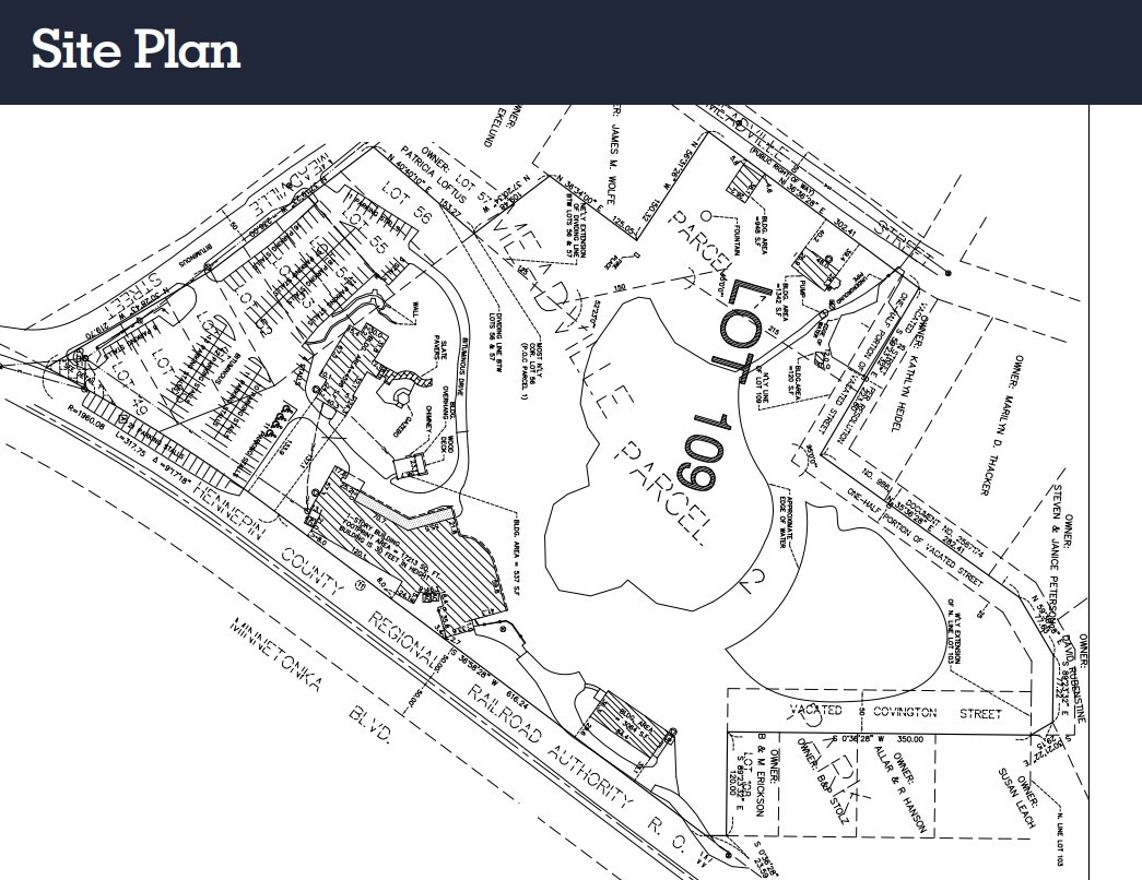 5185 Meadville St, Excelsior, MN for lease Site Plan- Image 1 of 1