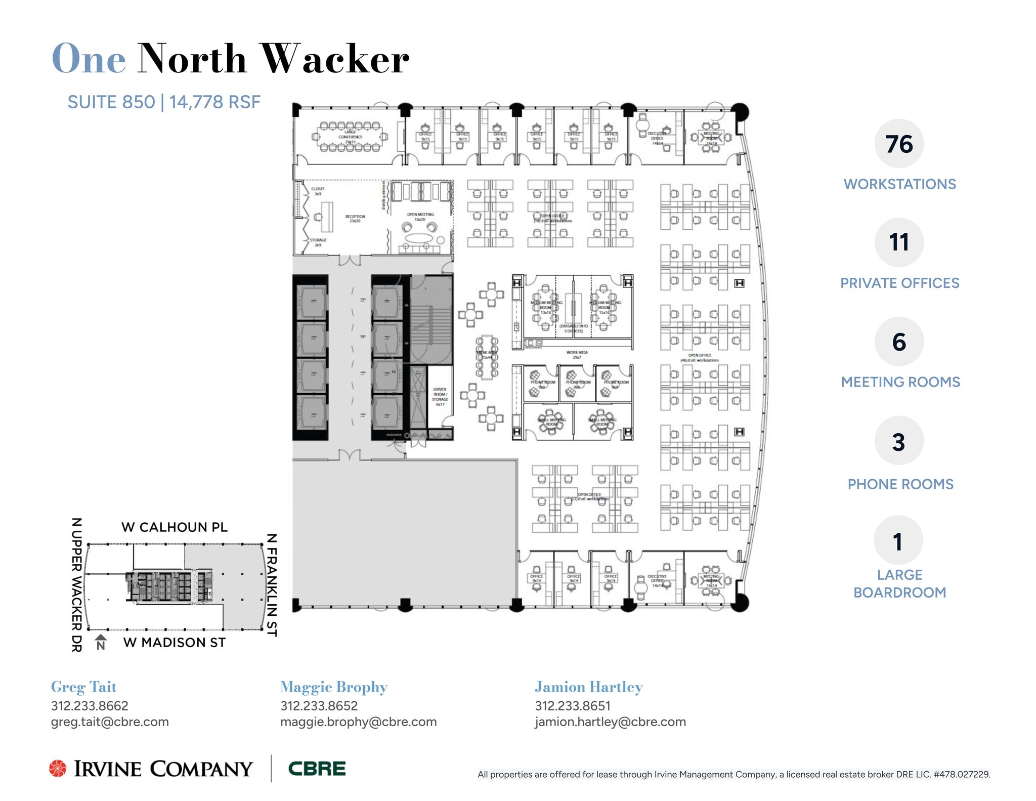 1 N Wacker, Chicago, IL for lease Site Plan- Image 1 of 1