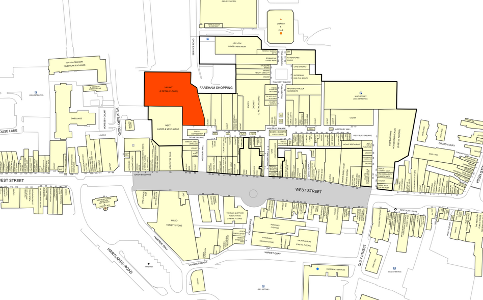 38 Osborn Rd, Fareham for lease - Goad Map - Image 2 of 2