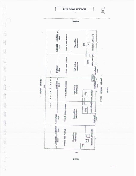 1716-1748 E 66th Ave, Denver, CO for lease - Site Plan - Image 3 of 17
