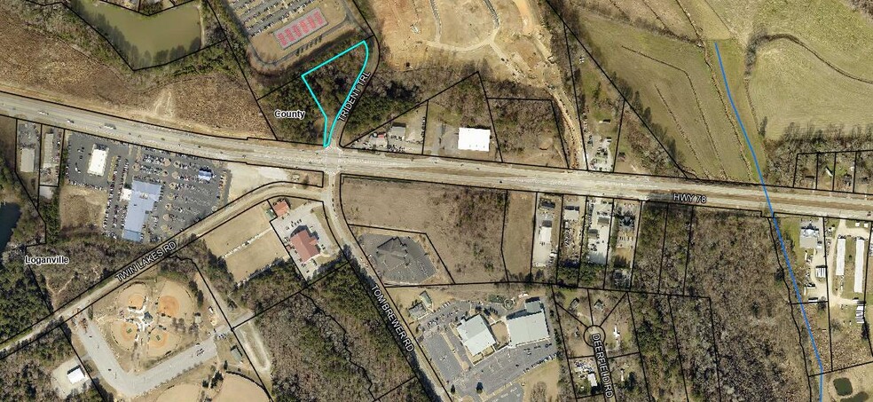 Highway 78, Loganville, GA for sale - Plat Map - Image 2 of 11