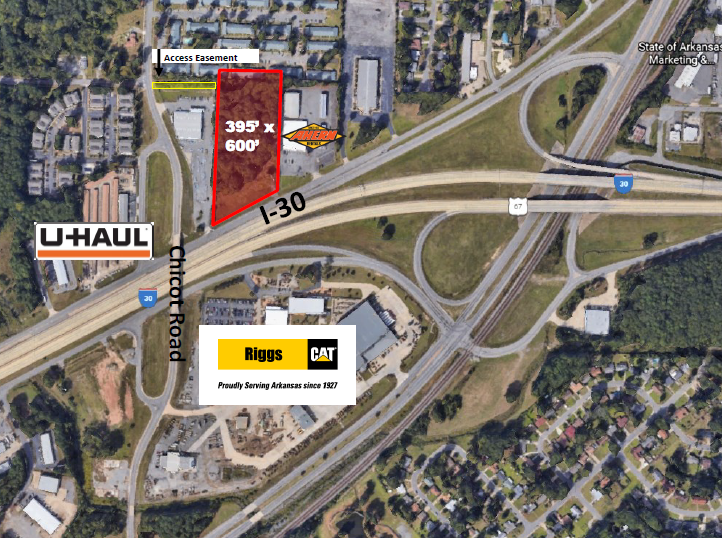 I-30 & University Ave, Little Rock, AR for sale - Building Photo - Image 1 of 1