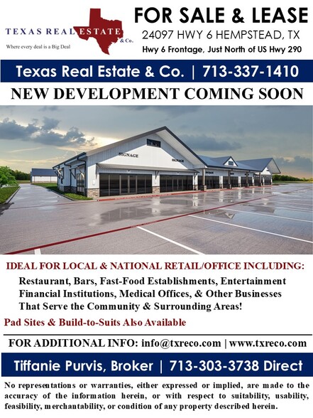 24097 Highway 6, Hempstead, TX for sale - Building Photo - Image 2 of 5