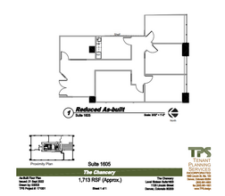 1120 Lincoln St, Denver, CO for lease Floor Plan- Image 1 of 1