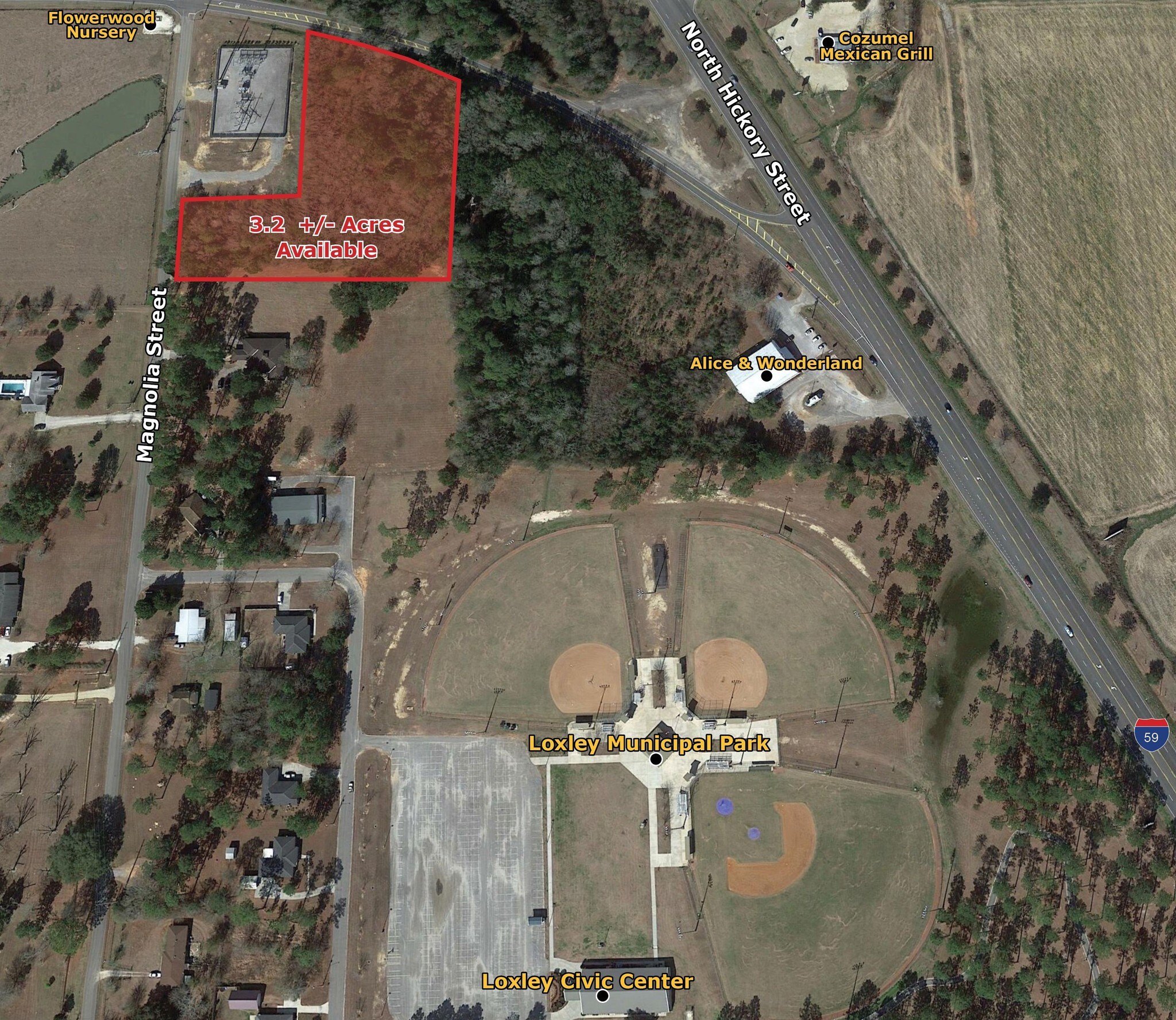 4498-4587 Highway 90, Loxley, AL for sale Building Photo- Image 1 of 1