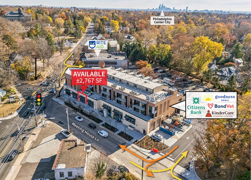 650 Montgomery Ave, Narberth, PA for lease - Building Photo - Image 2 of 5