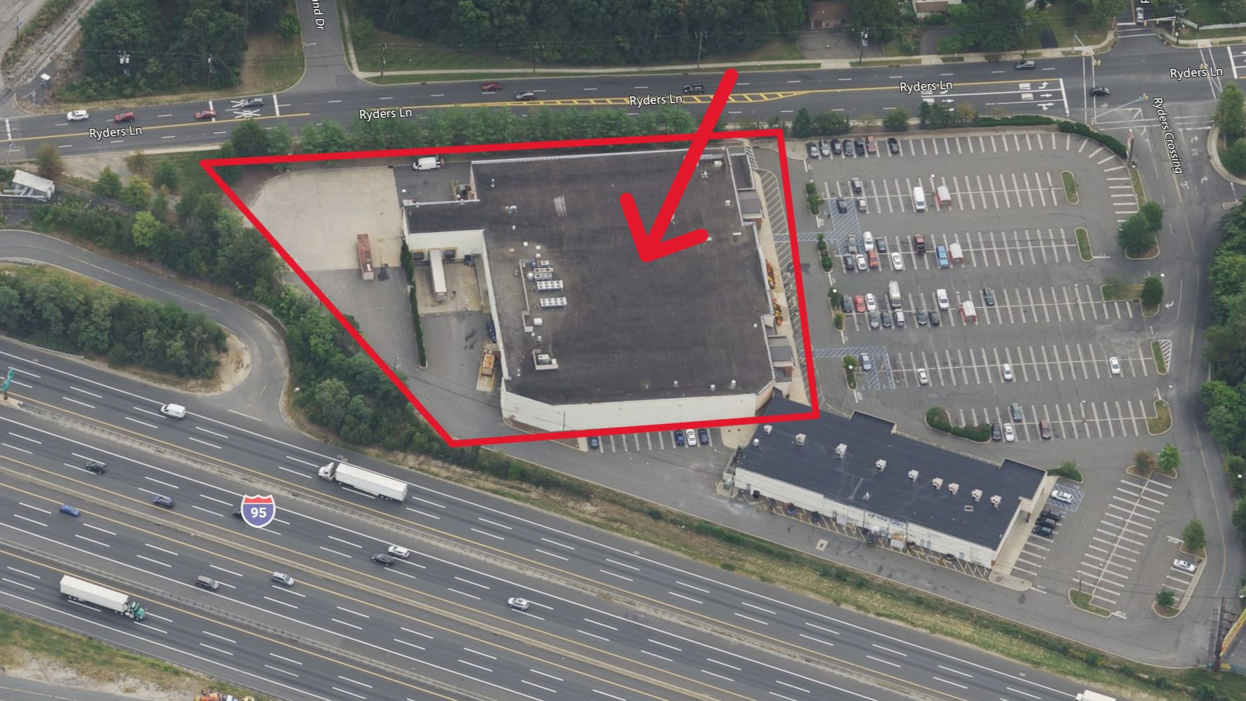 312-316 Ryders Ln, Milltown, NJ for lease Aerial- Image 1 of 3