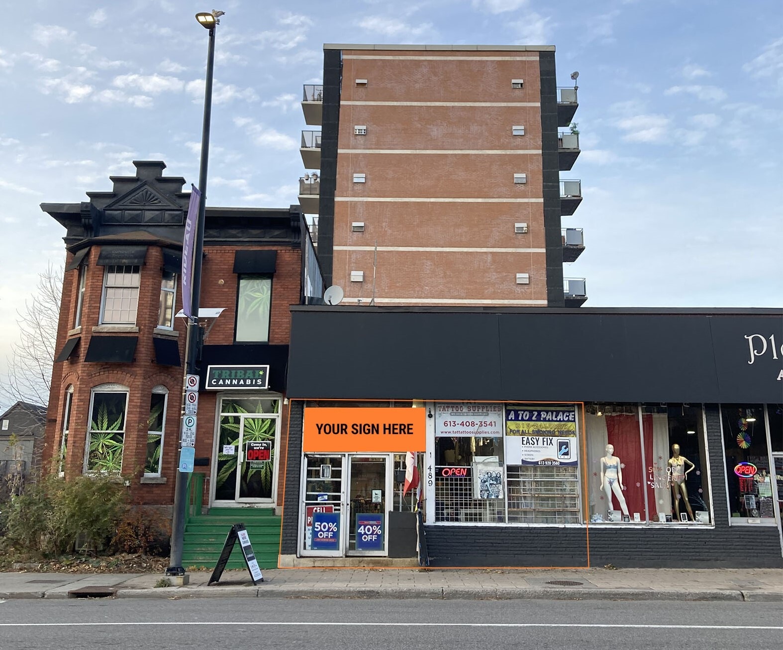 487-497 Rideau St, Ottawa, ON for lease Building Photo- Image 1 of 2