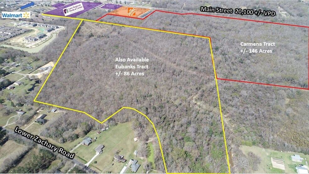Main Street, Zachary, LA 70791 Land for Sale