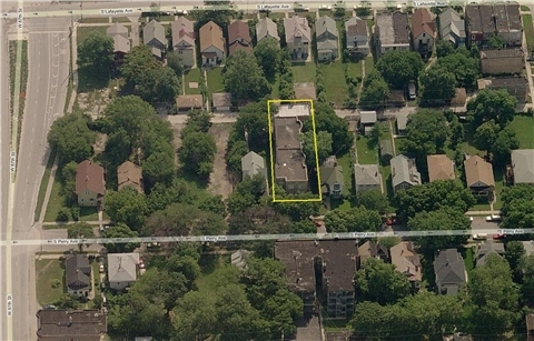 6733 S Perry, Chicago, IL for sale - Aerial - Image 2 of 4