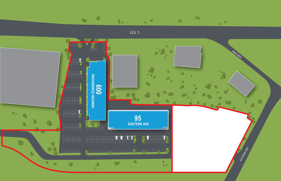 600 Providence Hwy, Dedham, MA for lease - Site Plan - Image 3 of 15