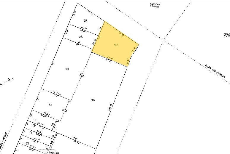 510 E 180th St, Bronx, NY for sale - Plat Map - Image 1 of 1