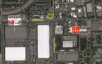 25005-25021 Dequindre Rd, Madison Heights, MI - AERIAL  map view - Image1