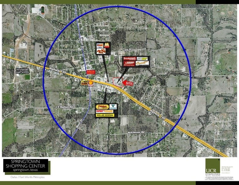 501 E Highway 199, Springtown, TX for lease - Aerial - Image 2 of 8