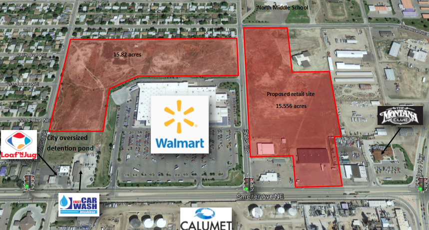 704 Smelter Ave, Great Falls, MT 59404 (Walmart Development) | LoopNet.com