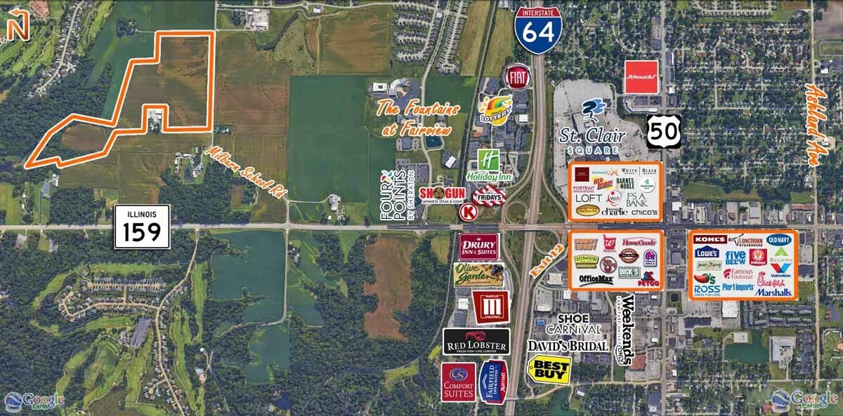 1133 Milburn School Rd, Caseyville, IL 62232